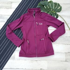 Mountain Hardwear| Full Zip Up Outdoor Jacket Polartec Purple Size Small